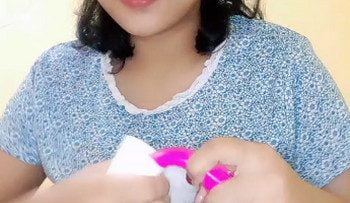 Neng Dita Sange Sampai Colok Lobang Anal